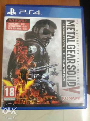 PS4 Metal Gear Solid V Game Case