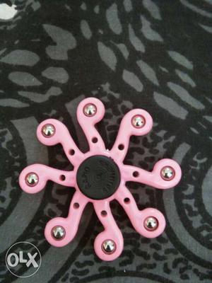 Pink And Black Hand Spinner