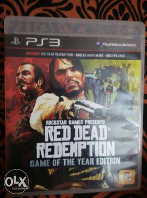 Ps3 game read dead redemption cd case