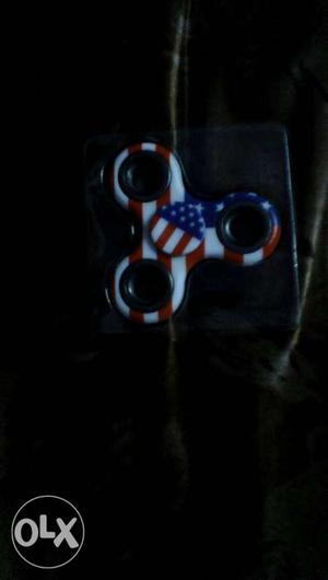 Red, White And Blue 3-way Hand Spinner