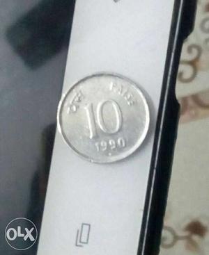 Round  Silver 10 Coin