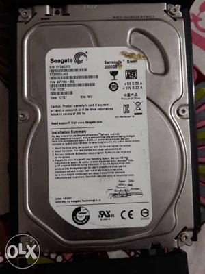 Seagate 3.5 hard drive disk 2tb gb
