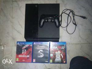 Sony PS4 Original Console With Game Controller And Game