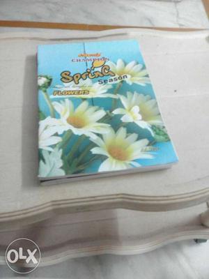 Spring Season Flower Book a4 book