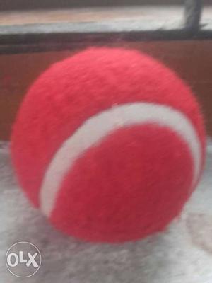 Tennis ball dark red