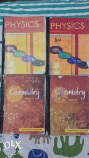Two Physics And Two Chemistry Textbooks