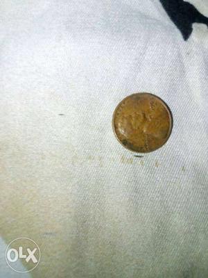 USA 1 cent of  Abraham Lincoln pic is