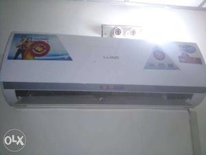 White Lloyd Split Type Air Conditioner 2 Year Used Power