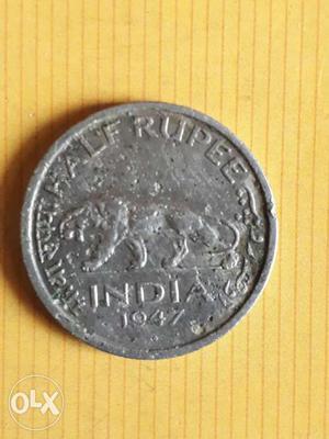  half rupee coin for sale