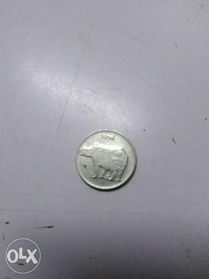  old 25 paise one coin