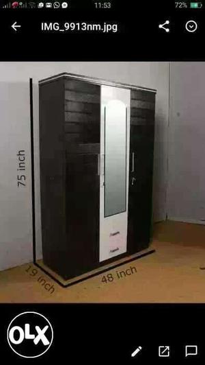 Black And White Wooden Cabinet Screenshot
