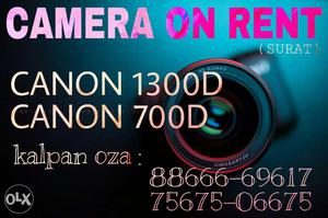 Camera On Rent Text