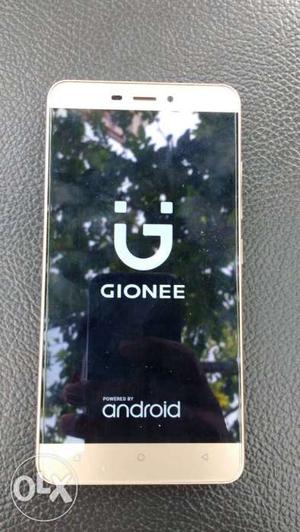 Gionee P7 Max Gold one month used no single