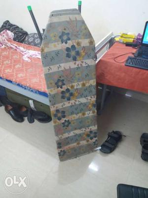 Gray Floral Ironing Board