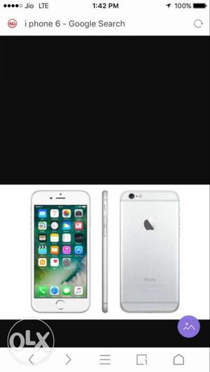 I phone 6 64 gb.. few months old. No scratches,