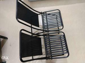 Iron chairs, good condition, good quality