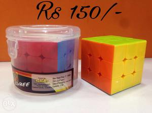 Neon 3x3 Rubik's cubes