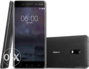 Nokia 6 sealed piece... black and silver colour