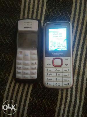 Nokia & Karbonn basic mobile,good working