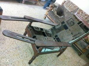 Old wooden eeze chair