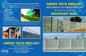 Precast boundary wall
