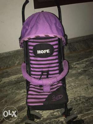 Purple And Black Hope Lightweight Umbrella Stroller