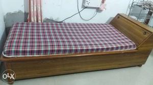 Red, Blue, And Gray Plaid Mattress