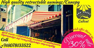 Retractable awnings Canopy. For Your commercial