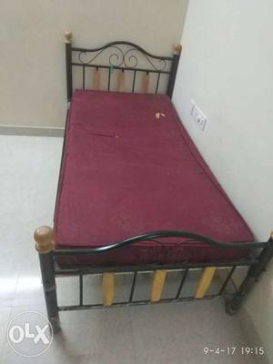 Single bed with matters very good price and same new