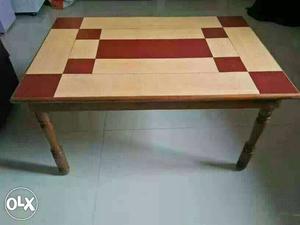 Teakwood center table in excellent condition