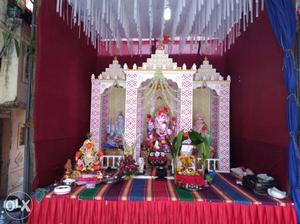 This is the superb handmade mandir we all have