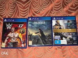 Three ps4 games sell or exchange