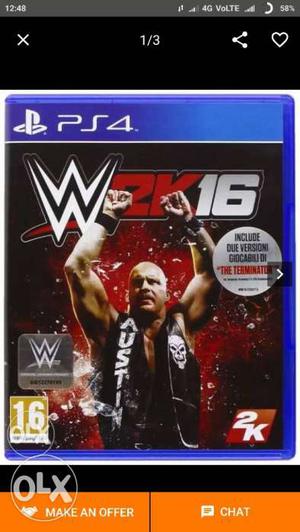 WWE2k16 PS4 Game Case