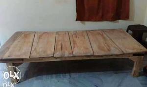 Wooden Bed/ Single chowki