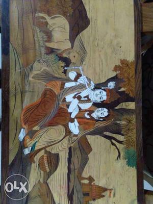 Wooden art, size-30"x18"