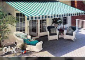 Awning brand new 10 by 6 ft 150rs sqft market