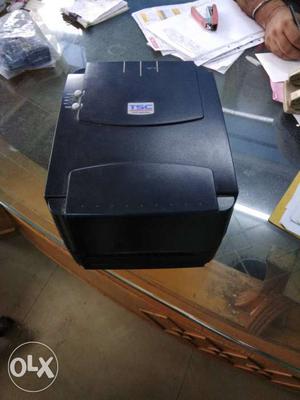 Barcode printer with stand used only 3 months