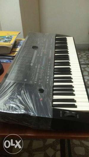 Black And White Electronic Keyboard