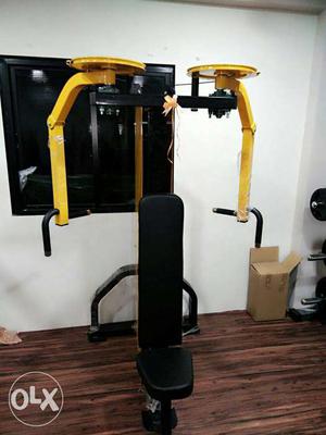 Black And Yellow Exercise Equipment