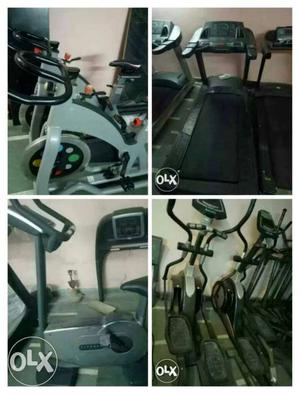Commercial treadmill spinbike crosstrainer
