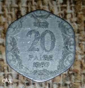 Indian 20 paisa  it's very good condition