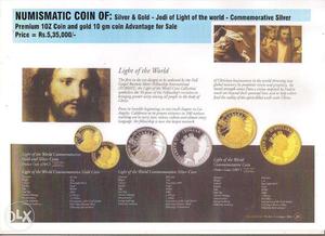 NUMISMATIC COIN OF: Silver & Gold - Jodi Of Light of the