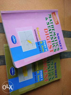 Navneet Math Digest for XII Science and Arts. PHY&CHEM also