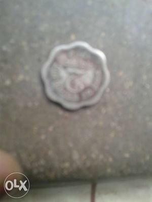 Nickel Scalloped Edge Coin