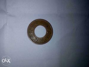 One paisa coin,british time