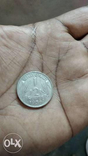 Round 1/2 Rupee Coin