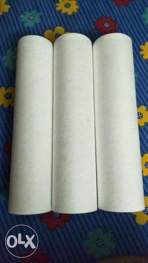 Three Rolled White Printing Papers
