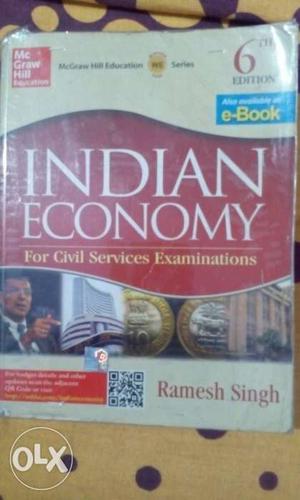 UPSC economy book. Ramesh Singh for economics is