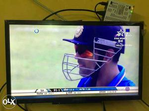 24 inch led with videocon dish and hd box new 4