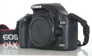 Black Canon EOS 500D